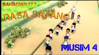 Upin & Ipin Bahagian 1-3 (Rasa Sayang) MUSIM 4