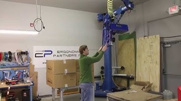 Box Palletizing Tool Designed to Lift 40lb Flexible Boxes