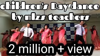 ##children's day dance performance by mlzs teachers choreography by Manish sir & Monty sir .