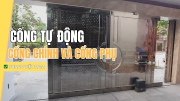 Cổng Trượt Tự Động Cho Cổng Chính Và Cổng Phụ | ✅ Funas - Đà Nẵng