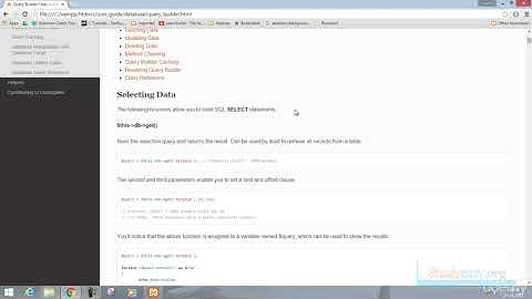 28   Take a look on query builder class