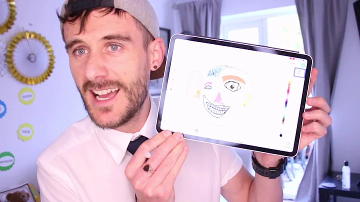 How to draw an abstract portrait!