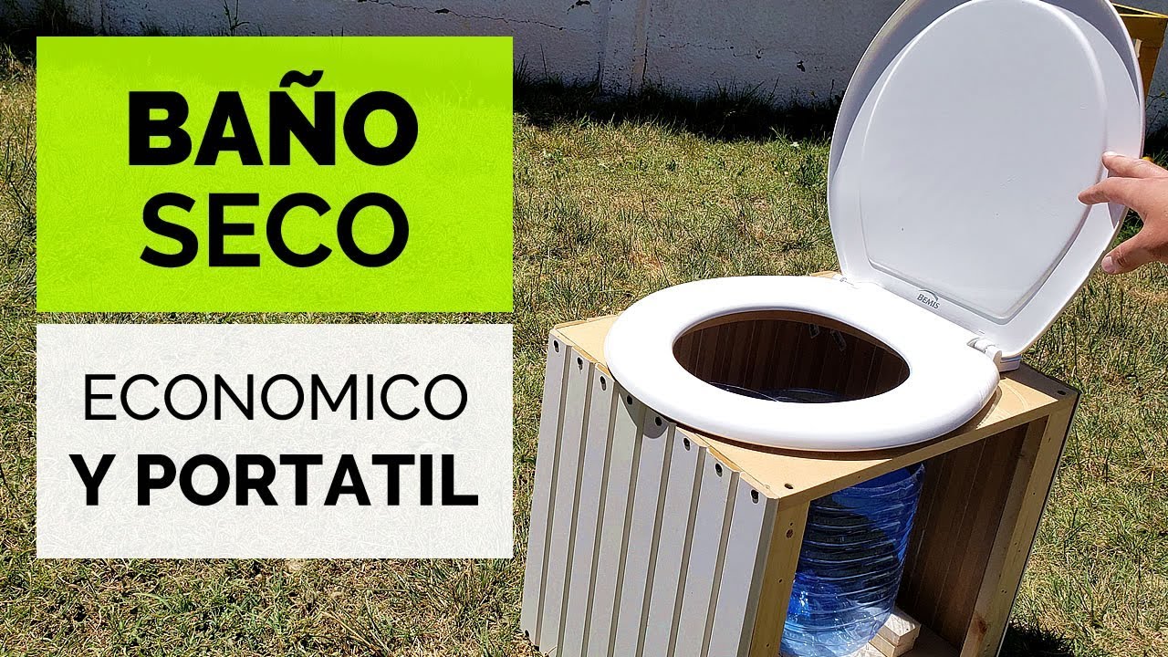 Baño portátil WC químico inodoro baño con una caja moldeada de