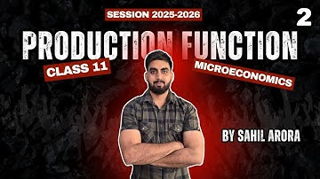 Production Function: Return to a Factor Explained with Examples | Class 11 Economics | Part 2