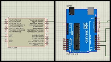 Membuat Simulasi di Proteus - Membuat program menggunakan mikrokontroler AVR dan Arduino