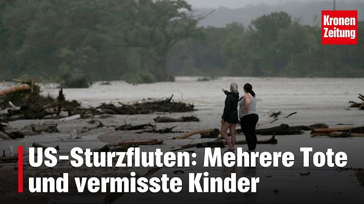 US-Sturzfluten: Mehrere Tote und vermisste Kinder | krone.tv NEWS