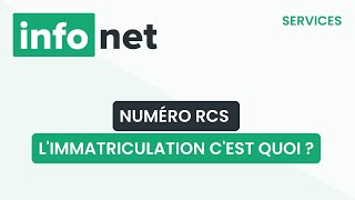 Qui doit être inscrit au RCS ?