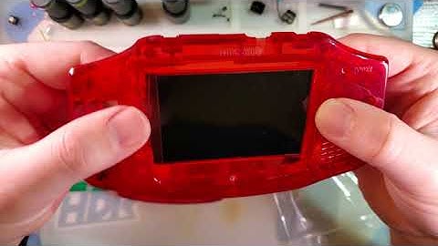 Game Boy Advance "No Cut" CGS Backlight Kit