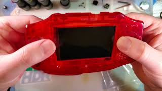 Game Boy Advance "No Cut" CGS Backlight Kit