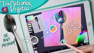 How to change colours II 🥄 Super TUTORIAL on ArtRage about my COLOUR THEORY approach!