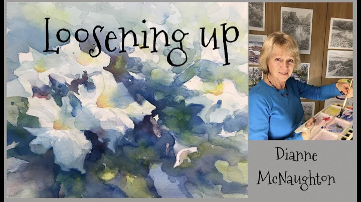 Watercolour Painting Tutorial, Loosening up