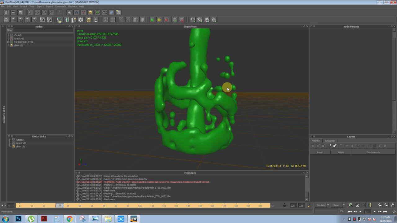 realflow meshing realflow meshing