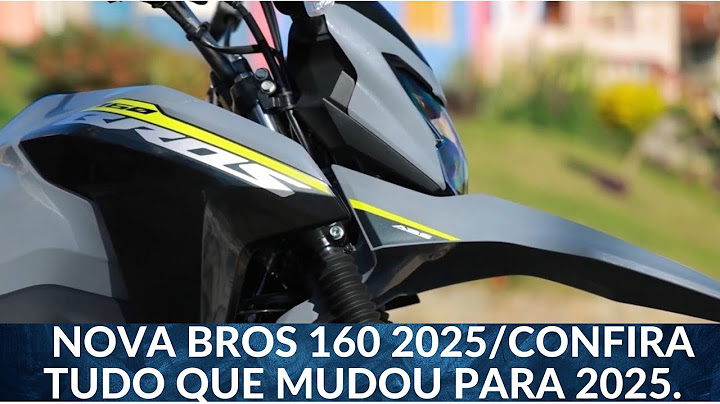 NOVA BROS 160 2025/LANÇAMENTO HONDA, TUDO QUE MUDOU.