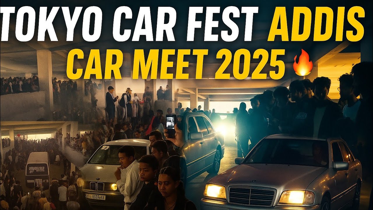 Tokyo-Inspired Car Culture in Ethiopia