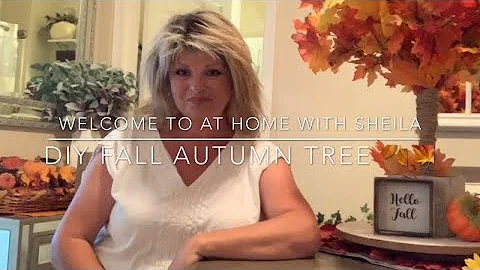 DIY FALL AUTUMN TREE 🍁🍂 | DIY DECOR | DOLLAR TREE DECOR | AUTUMN TREE | FALL DECORATING | EP 33