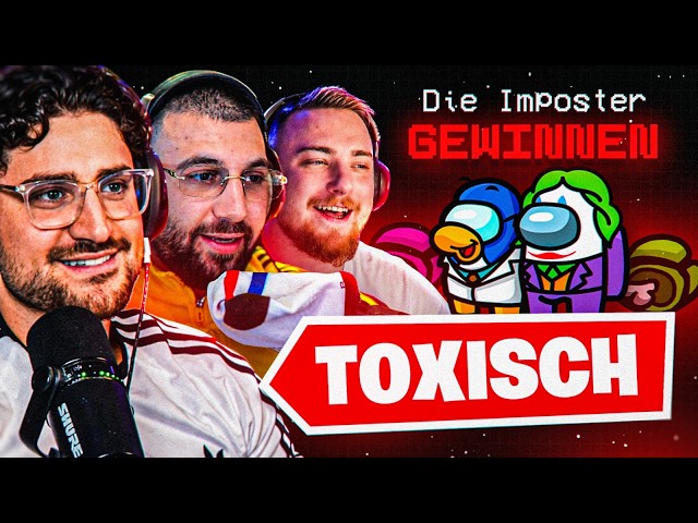 DER TOXISCHSTE SQUAD ALLER ZEITEN🤬 Among Us mit Mert, Kroko, Danny & Co. 😂