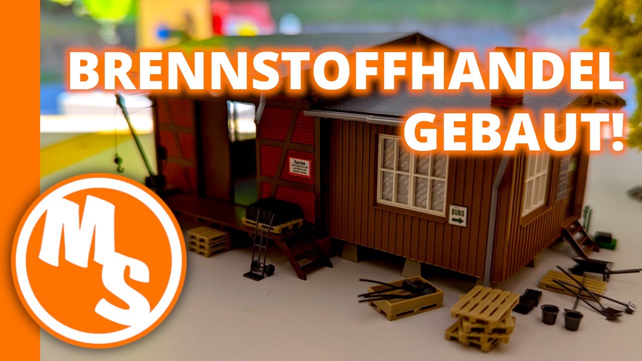 Auhagen 11465 Brennstoffhandel - Vorstellung und Zusammenbau - MOBASTÜBL Teil 20