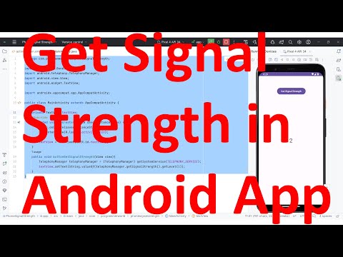How to get the Signal Strength of the phone's cellular network in your Android App?
