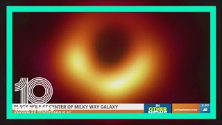 Astronomers capture 1st image of Milky Way's huge black hole