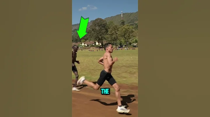 AN AMATEUR RUNNER CHALLENGES A PRO‼️ #action #unique #facts #challenge #running #race thumbnail