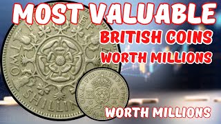 Top 5 Most Valuable Two Shilling Coins Worth Millions!
