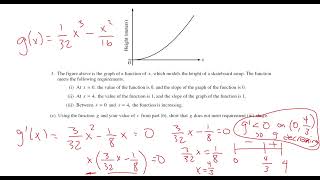 2006 Form B AP Calculus AB FRQ #3 - Function