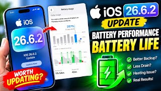 Ios 26.6.2 Battery Performance Ios 26.6.2 Battery Life Test Ios 26.6.2 Battery Drain