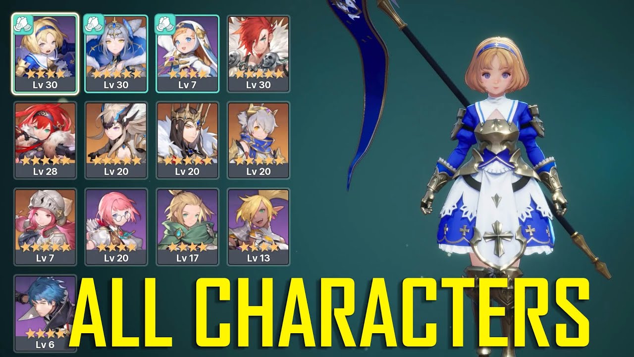 Dragon Sword Gameplay All Playable Characters in Open World - YouTube