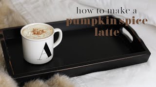 How to Make a Starbucks Pumpkin Spice Latte at Home | Simple Fall Recipe 🍂☕️ by Annalee Elizabeth 275 views 3 years ago 4 minutes, 36 seconds