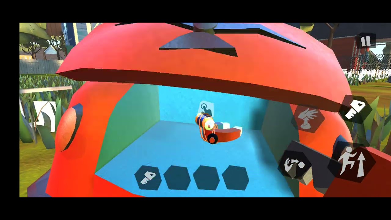 Playing hello neighbor (no jumpscares)