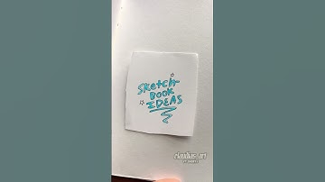 SKETCHBOOK IDEAS! #shorts #art #artist #sketchbook #drawing #draw #sketch
