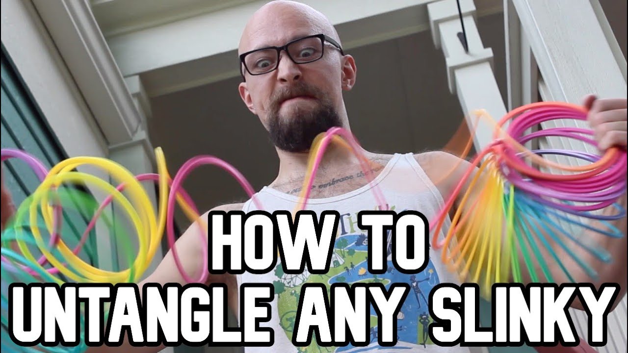 How To Untangle A Slinky
