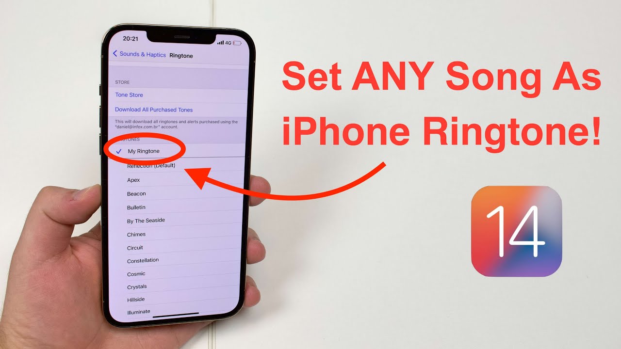 2021 How to set ANY Song as iPhone Ringtone   Free and No Computer