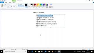 Week 9 - Session 1(java.util package)