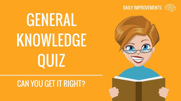 General Knowledge Trivia Questions - Virtual Pub Quiz