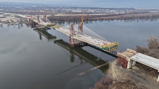 Download Lagu Peti novosadski most na Dunavu - dron video MP3