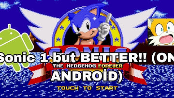 Sonic 1 Forever ANDROİD TUTORİAL!!!
