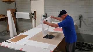 Vacuum bag simple layup