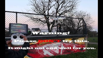 Drone Crash Attempt:  Phantom 4 | Object Detection & Avoidance test