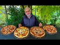 How to make the best homemade pizza recipe  cook in a wood oven  village life