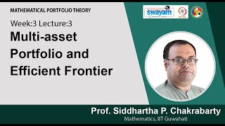 Lec 9: Multi-asset portfolio and Efficient frontier