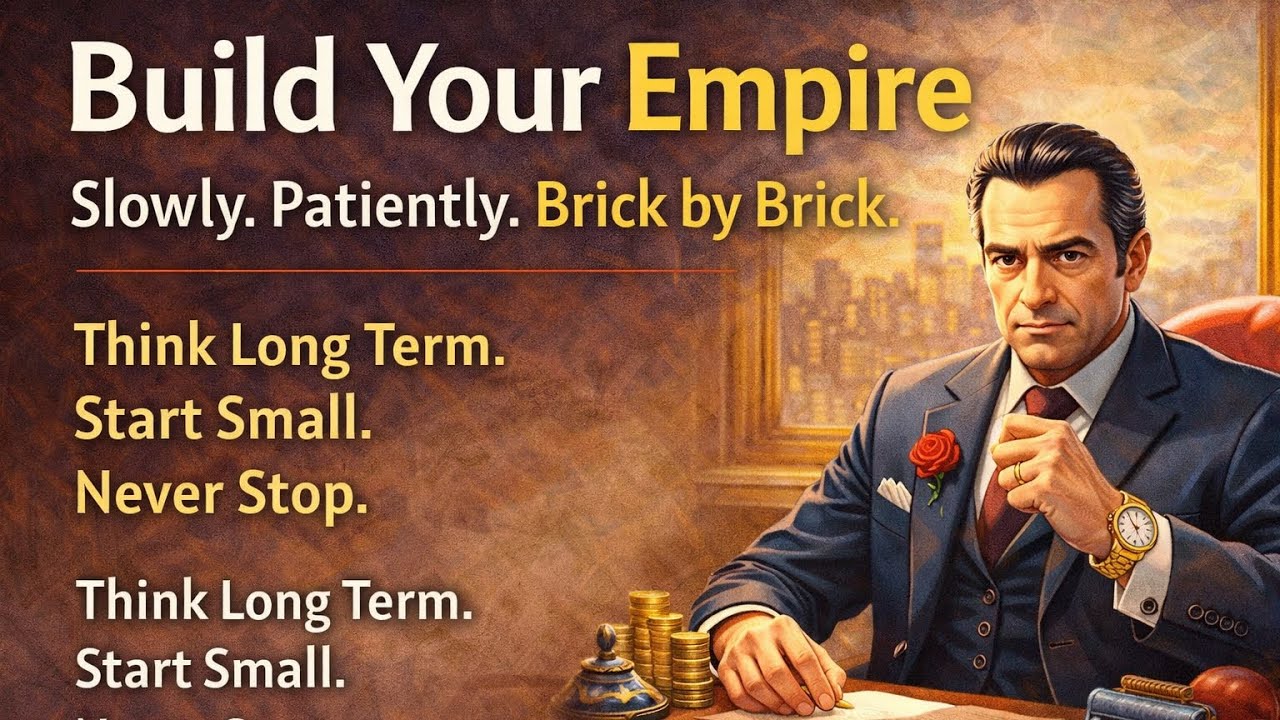 Learn English With Story 🔥 Build Your Empire One Brick at a Time |  English Listening & Speaking