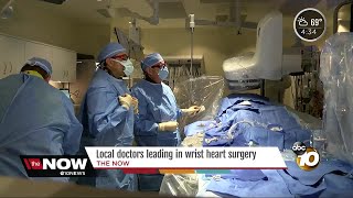 Local doctors perform wrist heart surgery