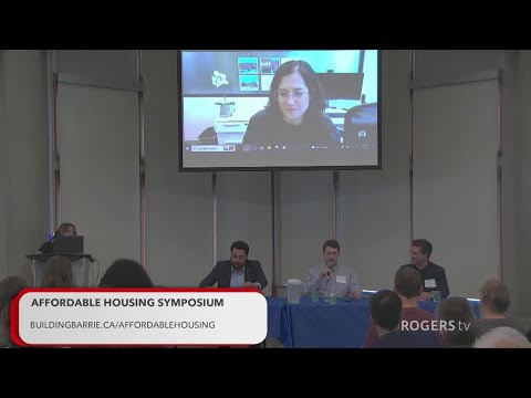 Rogers TV: Panel Discussion from Barrie's Affordable Housing Symposium (recorded on May 4, 2023)