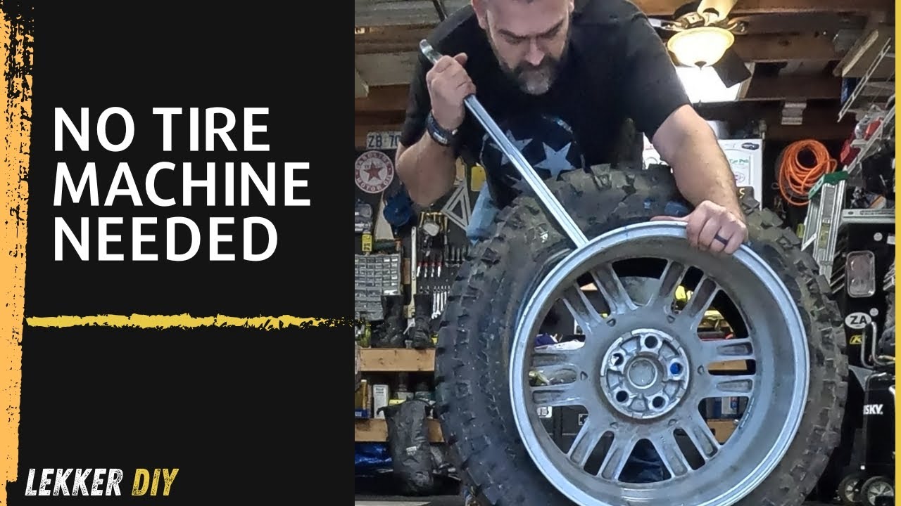 Самостоятельный ремонт боковины шины без шиномонтажного станка | Ремонт в гараже, который действи...