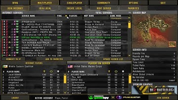 Bf2 crashing when trying to join a server