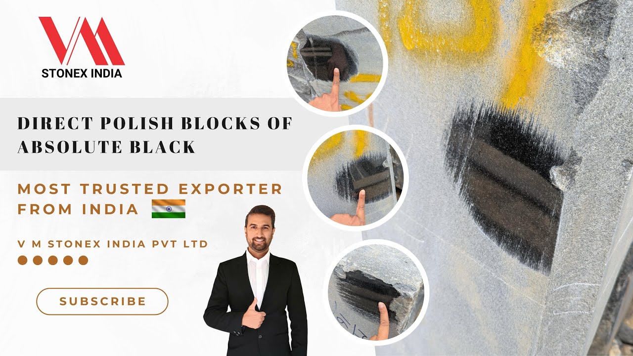 Direct Polish Absolute Black Granite Monuments Manufacturer Exporter V M Stonex India