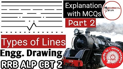 [Part 2] Engineering Drawing for RRB ALP/Technician CBT 2, Mandatory for All