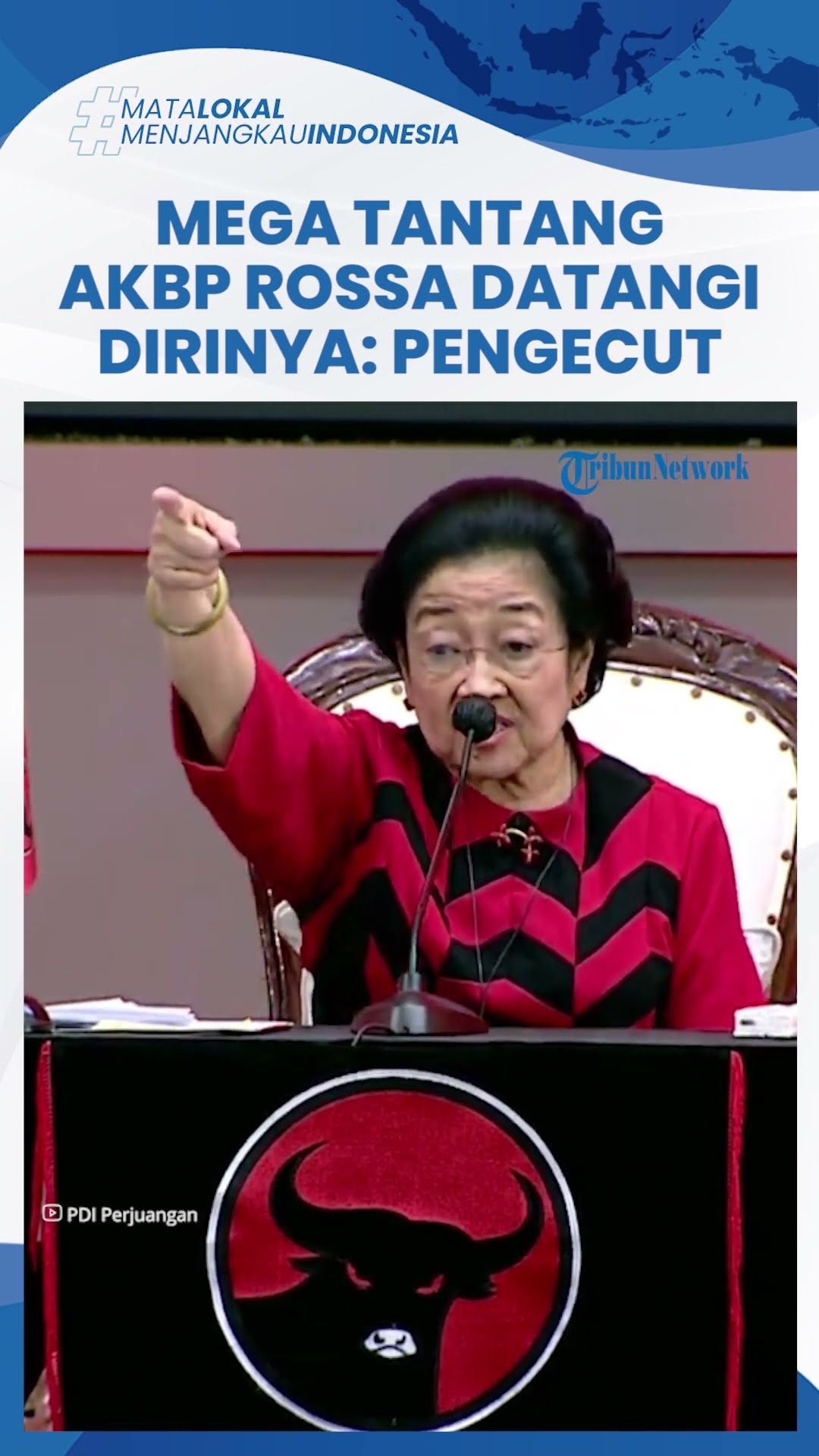 Suara Megawati Keras Tantang Penyidik KPK AKBP Rossa Datangi Dirinya, Diminta Tak Pengecut