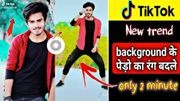 tik tok video me background colour change kaise kare|vsco video editing tutorial full hindi explain.